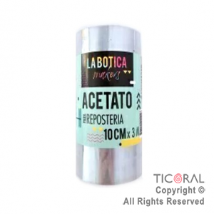 ACETATO PVC REPOSTERIA 10 CM X 3 M